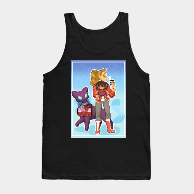 babysitting Catra Tank Top by dragonlord19